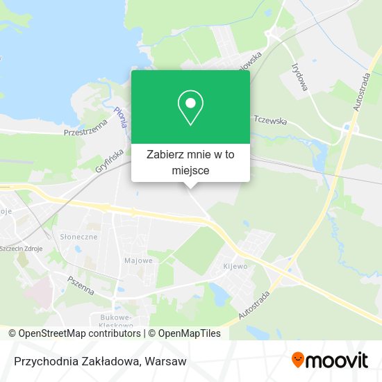 Mapa Przychodnia Zakładowa