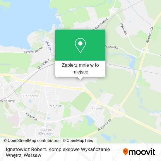 Mapa Ignatowicz Robert. Kompleksowe Wykańczanie Wnętrz