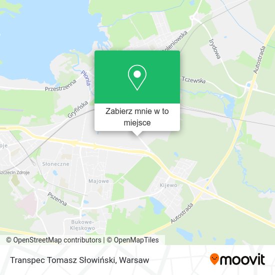 Mapa Transpec Tomasz Słowiński