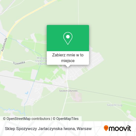 Mapa Sklep Spozywczy Jarlaczynska Iwona