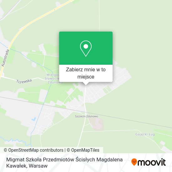 Mapa Migmat Szkoła Przedmiotów Ścisłych Magdalena Kawałek