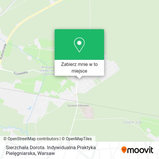 Mapa Sierzchała Dorota. Indywidualna Praktyka Pielęgniarska