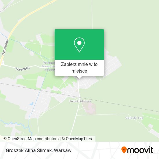 Mapa Groszek Alina Ślimak