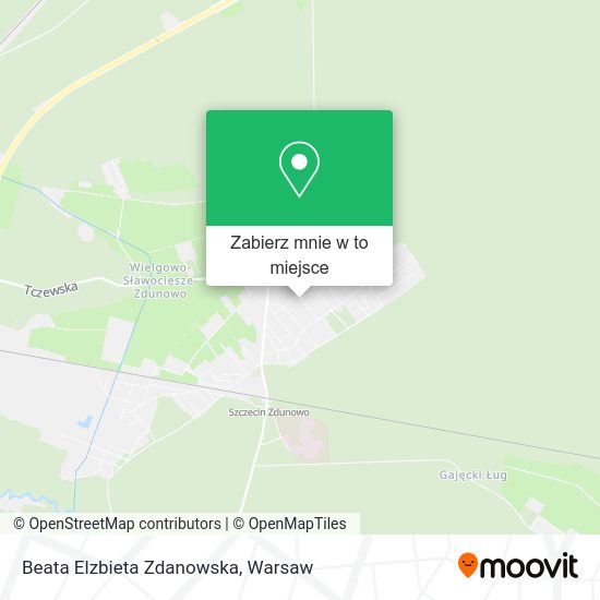 Mapa Beata Elzbieta Zdanowska