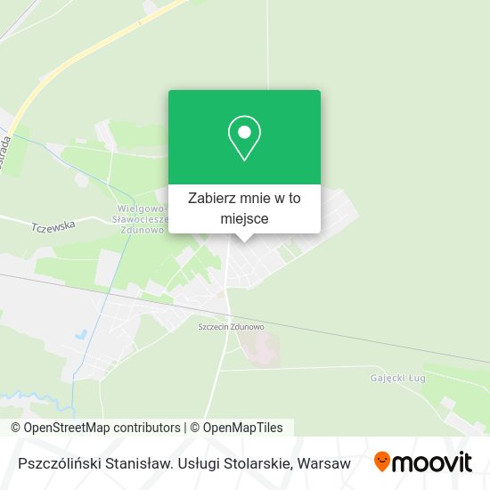 Mapa Pszczóliński Stanisław. Usługi Stolarskie