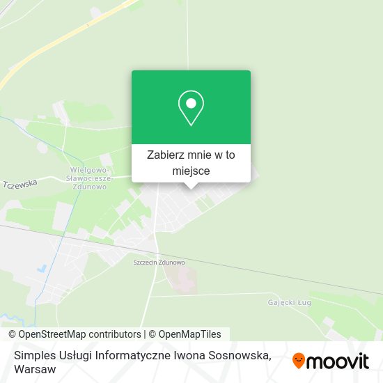 Mapa Simples Usługi Informatyczne Iwona Sosnowska