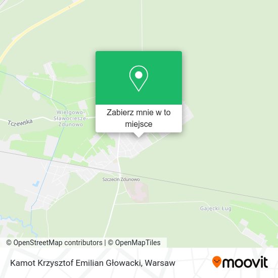 Mapa Kamot Krzysztof Emilian Głowacki