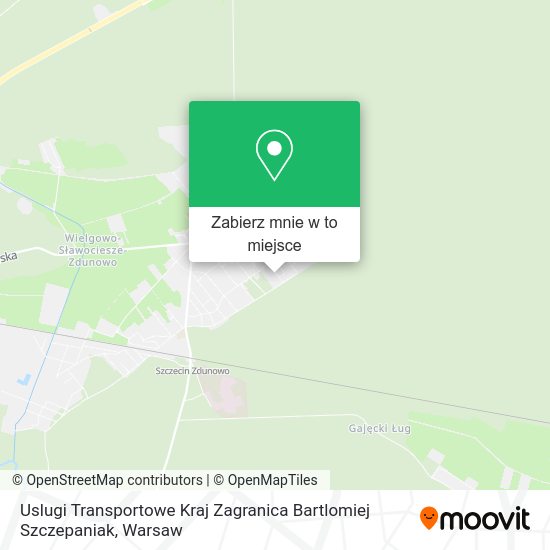 Mapa Uslugi Transportowe Kraj Zagranica Bartlomiej Szczepaniak