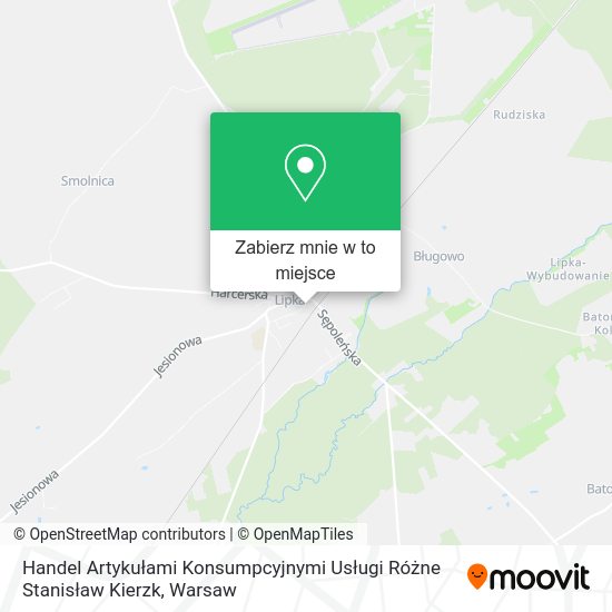 Mapa Handel Artykułami Konsumpcyjnymi Usługi Różne Stanisław Kierzk