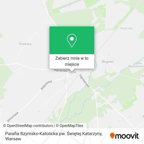 Mapa Parafia Rzymsko-Katolicka pw. Świętej Katarzyny