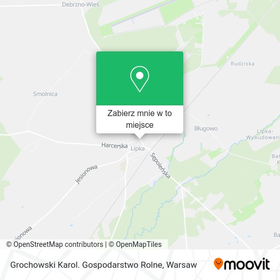 Mapa Grochowski Karol. Gospodarstwo Rolne