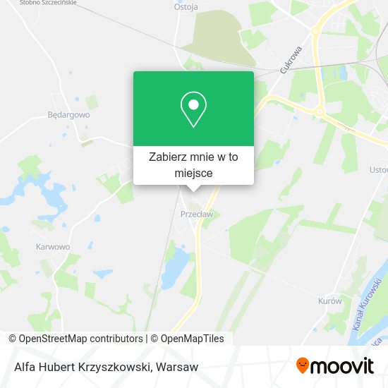 Mapa Alfa Hubert Krzyszkowski