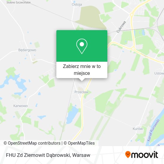 Mapa FHU Zd Ziemowit Dąbrowski