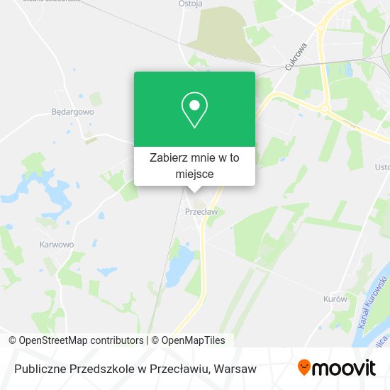 Mapa Publiczne Przedszkole w Przecławiu