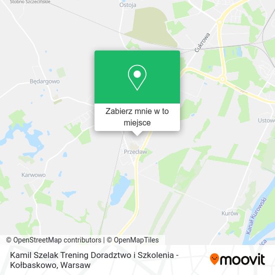 Mapa Kamil Szelak Trening Doradztwo i Szkolenia - Kołbaskowo