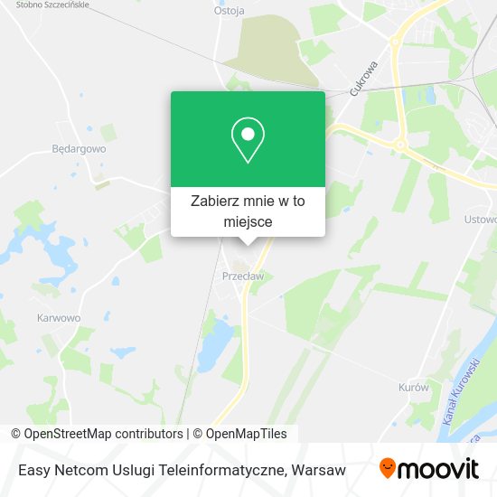 Mapa Easy Netcom Uslugi Teleinformatyczne