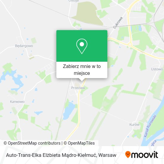 Mapa Auto-Trans-Elka Elżbieta Mądro-Kiełmuć