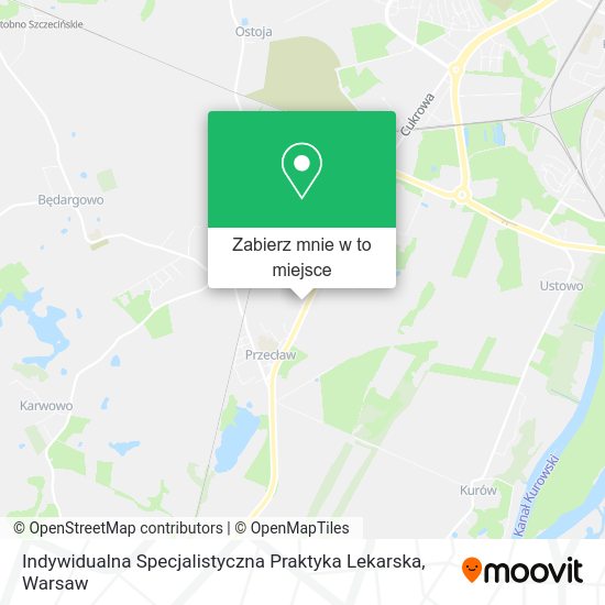 Mapa Indywidualna Specjalistyczna Praktyka Lekarska