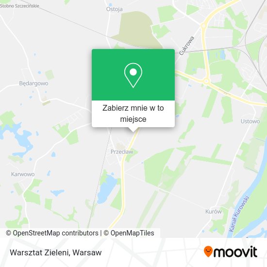 Mapa Warsztat Zieleni