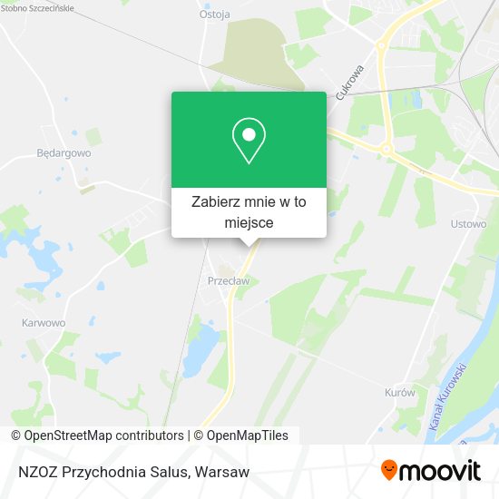 Mapa NZOZ Przychodnia Salus