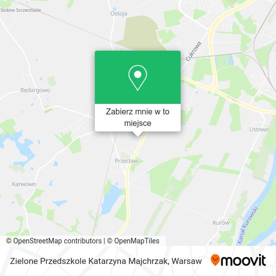 Mapa Zielone Przedszkole Katarzyna Majchrzak