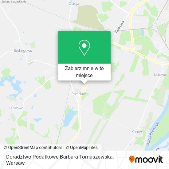 Mapa Doradztwo Podatkowe Barbara Tomaszewska