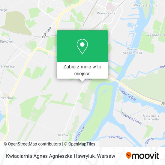 Mapa Kwiaciarnia Agnes Agnieszka Hawryluk