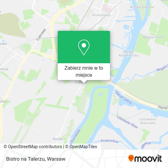 Mapa Bistro na Talerzu