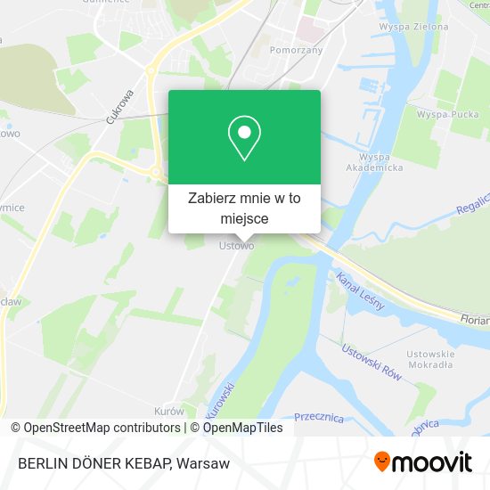 Mapa BERLIN DÖNER KEBAP