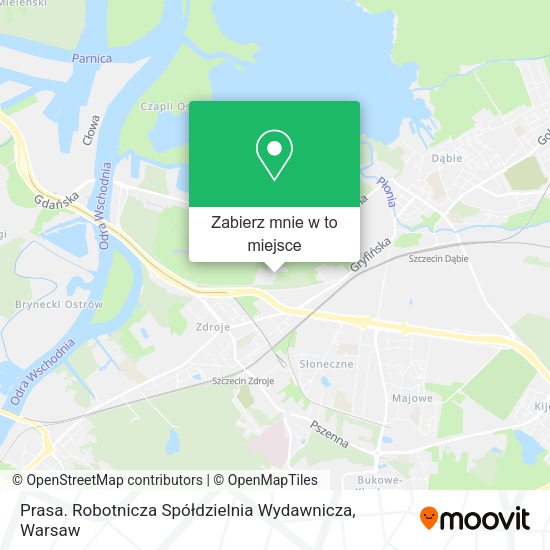 Mapa Prasa. Robotnicza Spółdzielnia Wydawnicza