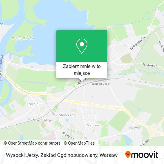 Mapa Wysocki Jerzy. Zakład Ogólnobudowlany