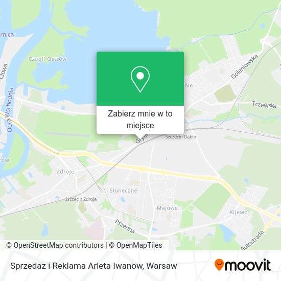 Mapa Sprzedaz i Reklama Arleta Iwanow