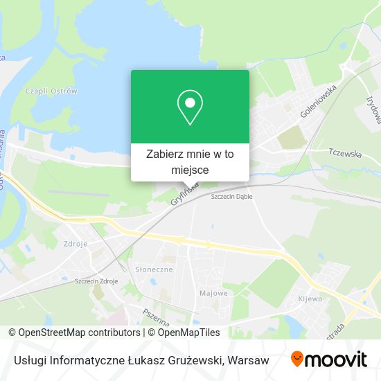 Mapa Usługi Informatyczne Łukasz Grużewski