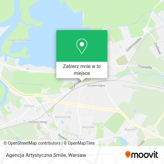 Mapa Agencja Artystyczna Smile