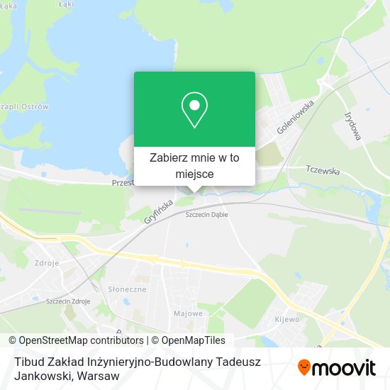 Mapa Tibud Zakład Inżynieryjno-Budowlany Tadeusz Jankowski