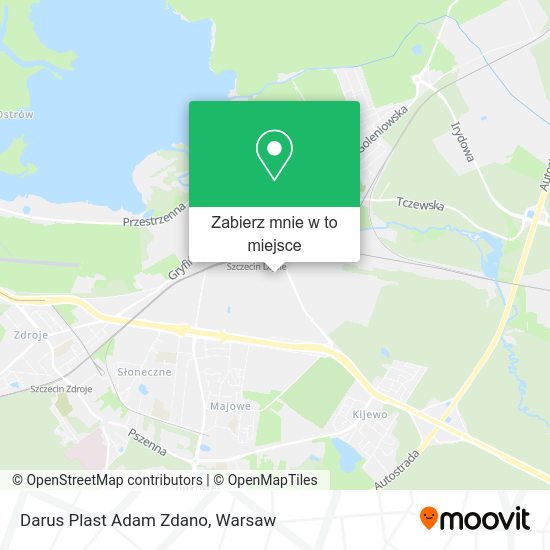 Mapa Darus Plast Adam Zdano