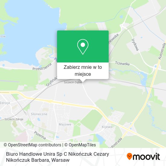 Mapa Biuro Handlowe Unira Sp C Nikończuk Cezary Nikończuk Barbara