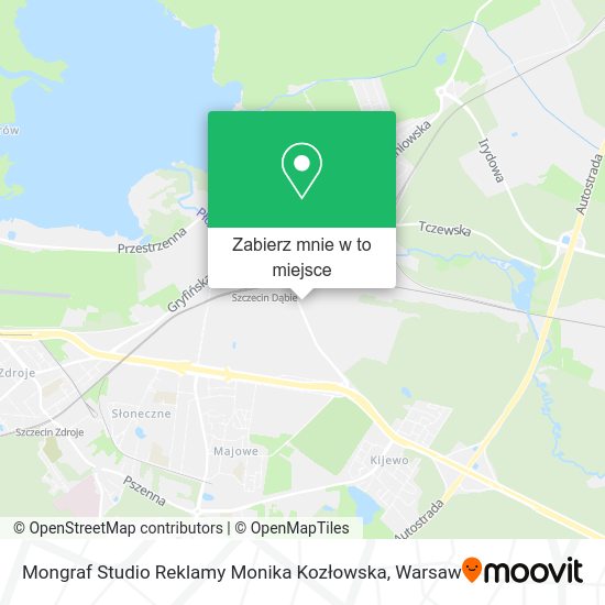 Mapa Mongraf Studio Reklamy Monika Kozłowska