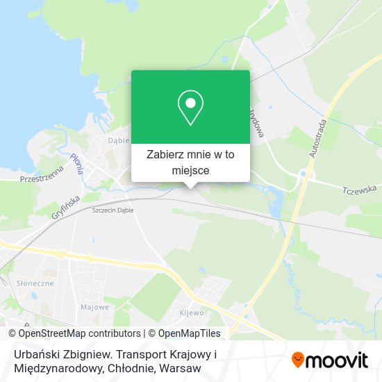 Mapa Urbański Zbigniew. Transport Krajowy i Międzynarodowy, Chłodnie