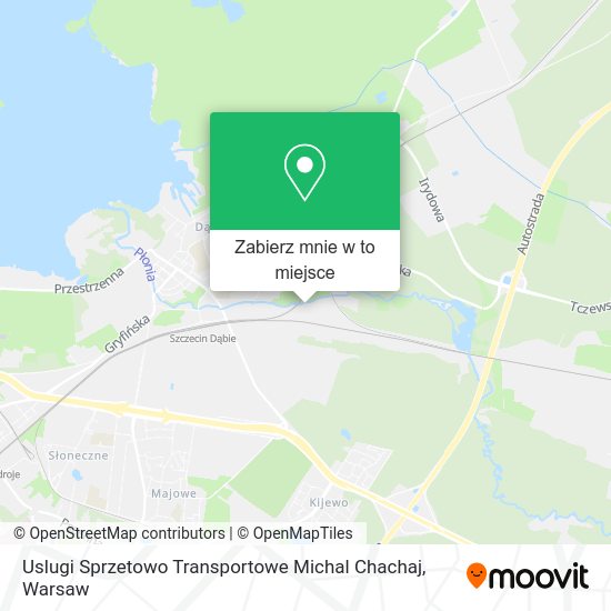 Mapa Uslugi Sprzetowo Transportowe Michal Chachaj