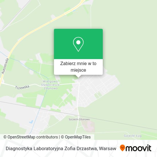 Mapa Diagnostyka Laboratoryjna Zofia Drzastwa