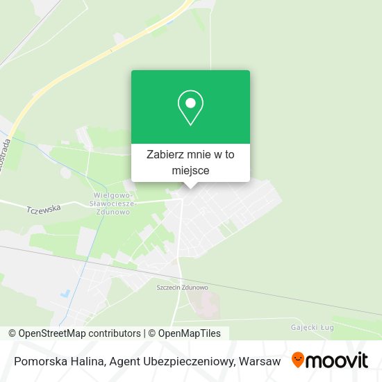 Mapa Pomorska Halina, Agent Ubezpieczeniowy