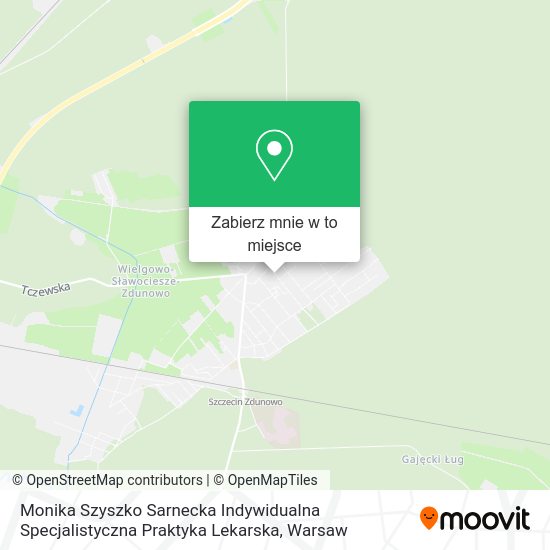 Mapa Monika Szyszko Sarnecka Indywidualna Specjalistyczna Praktyka Lekarska