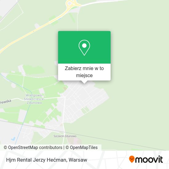 Mapa Hjm Rental Jerzy Hećman