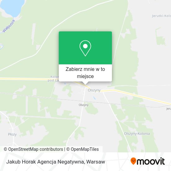 Mapa Jakub Horak Agencja Negatywna