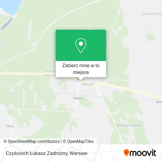 Mapa Czyścioch Łukasz Zadrożny