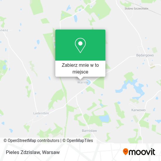 Mapa Pieles Zdzislaw