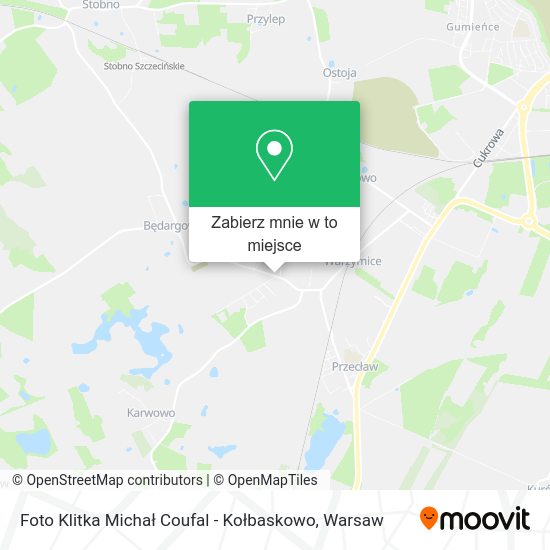 Mapa Foto Klitka Michał Coufal - Kołbaskowo