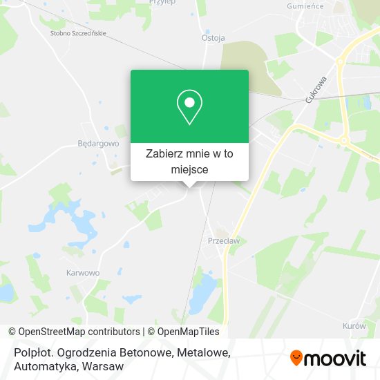 Mapa Polpłot. Ogrodzenia Betonowe, Metalowe, Automatyka