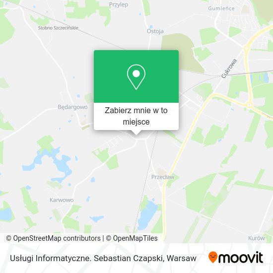 Mapa Usługi Informatyczne. Sebastian Czapski